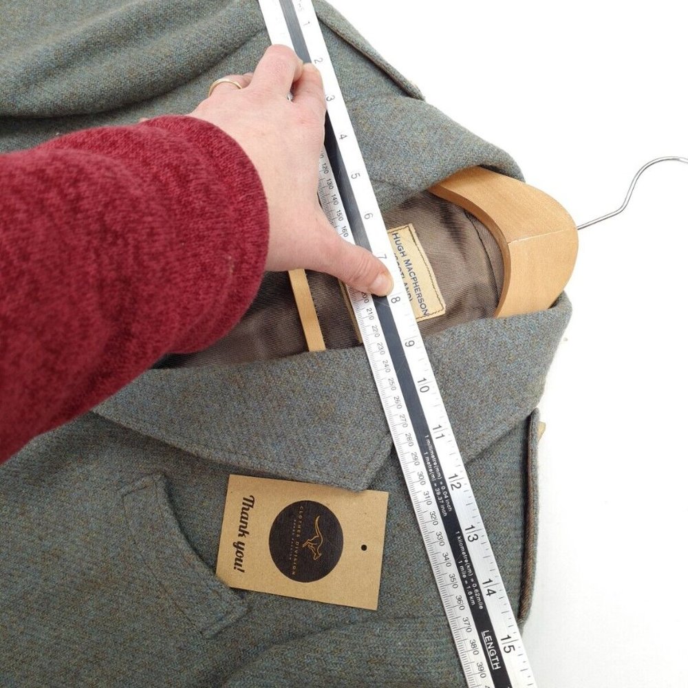 Hugh Macpherson Jacket Size 6 kilt blazer vintage Wool V RARE - Picture 7 of 16